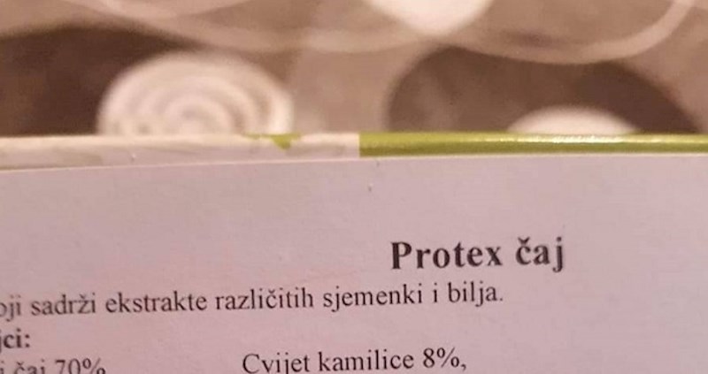Žena je kupila čaj, nakon što je pročitala što je u njemu odlučila je da ga neće piti