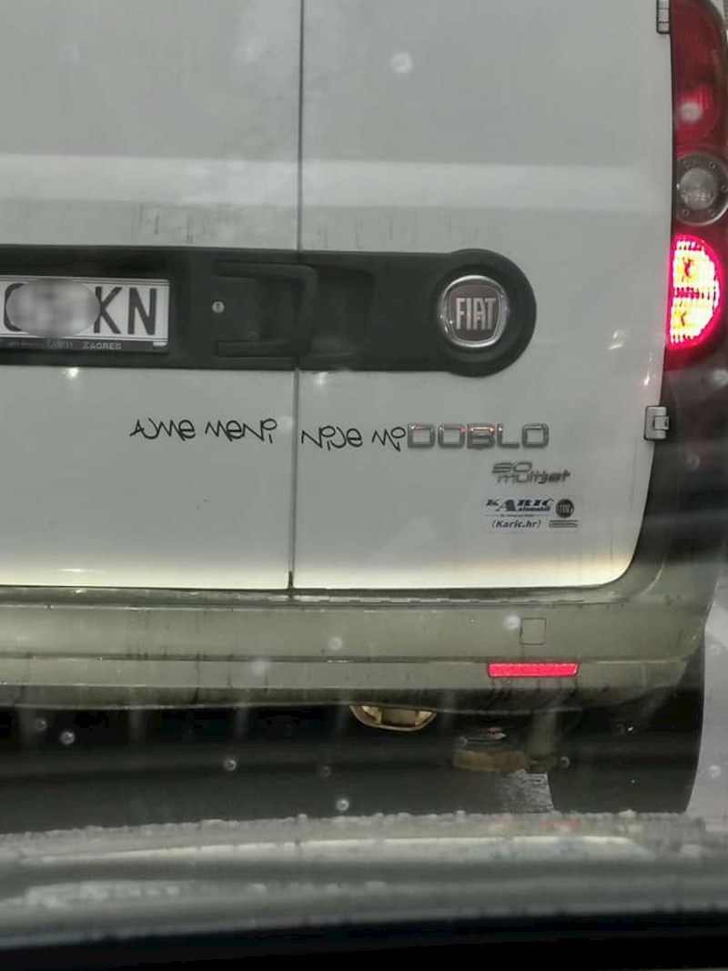 Ajme meni nije mi doblo... :D