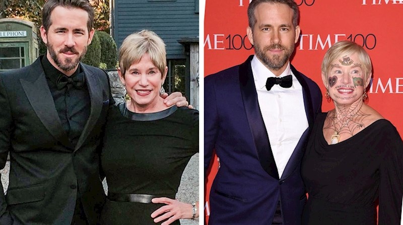 Ryan Reynolds i mama