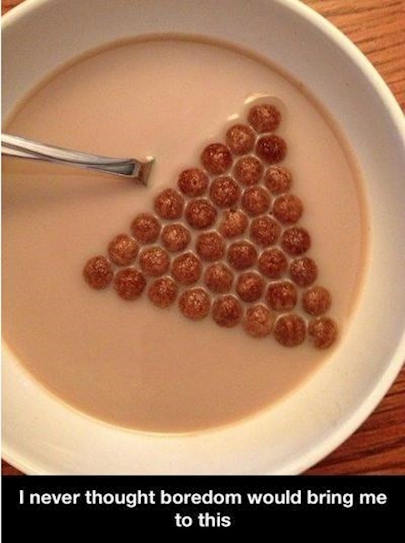 "Nikad ne bi pomislio da će me dosada dovesti do ovoga"