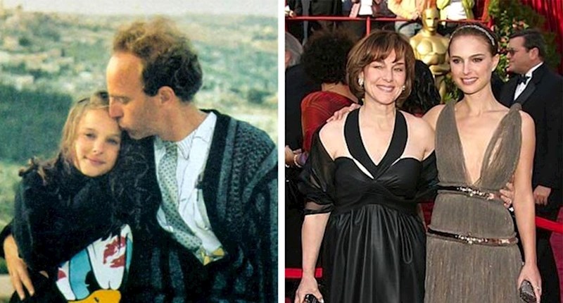 Natalie Portman s roditeljima