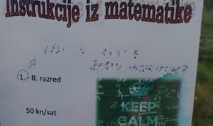 Objavio je oglas za instrukcije, nije očekivao da će mu netko ovo napisati