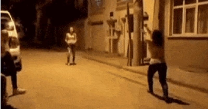 Ova odbojka na ulici završila je totalno neočekivano, ovo je urnebesno