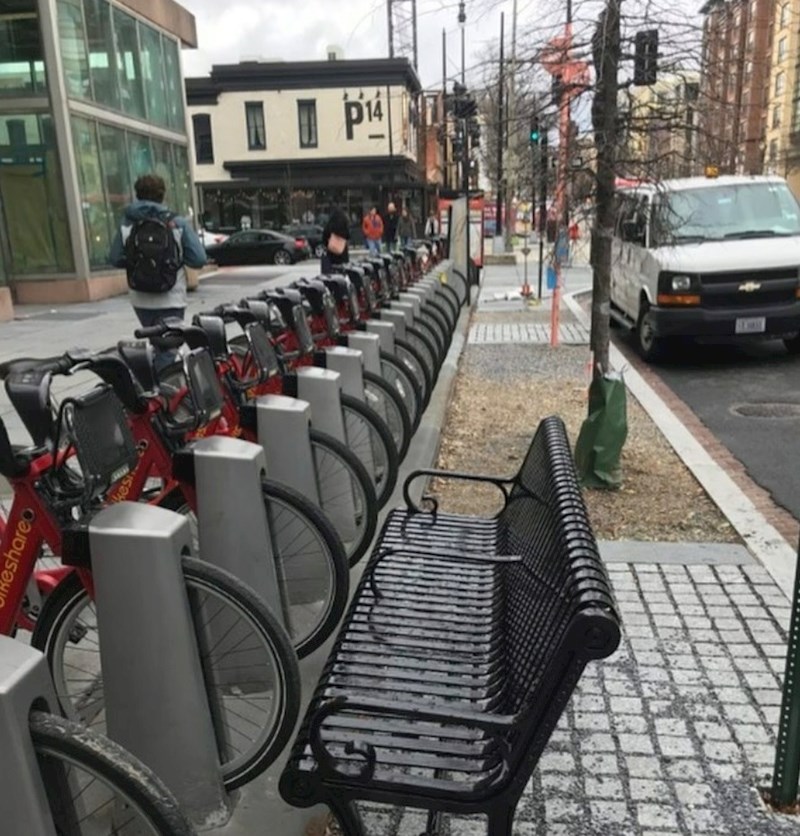 Divan pogled na parkirane bicikle :D