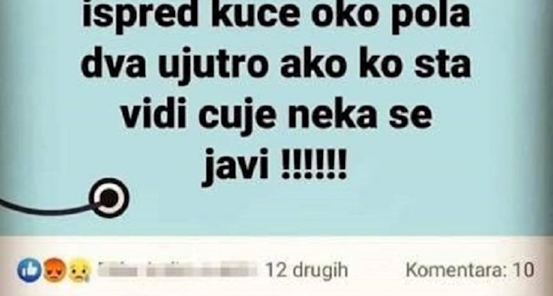 Lik je napisao status o ukradenom autu, komentar koji mu je netko ostavio sve je nasmijao