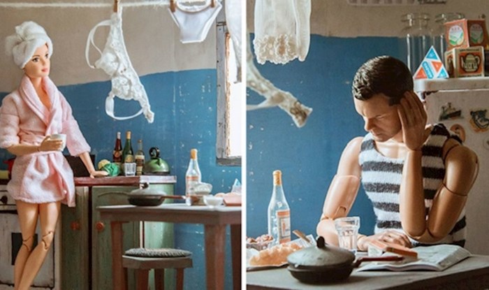 Fotograf je Barbie i Kenu dao slavenski pečat i prikazao kako bi izgledali da su bili Rusi u Sovjetskom savezu