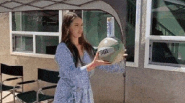 Cura je pokušala izvesti trik s loptom, to je ispalo katastrofalno
