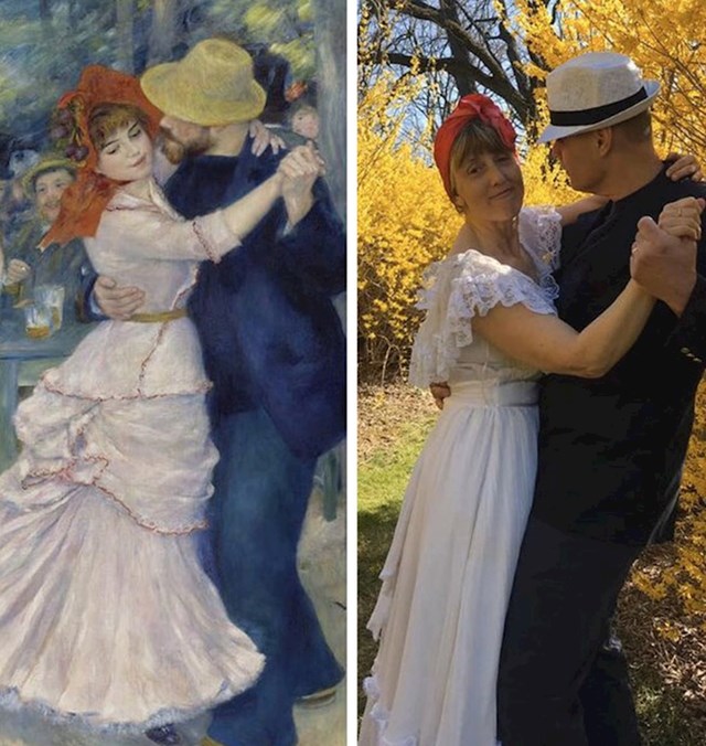 Dance at Bougival, Auguste Renoir