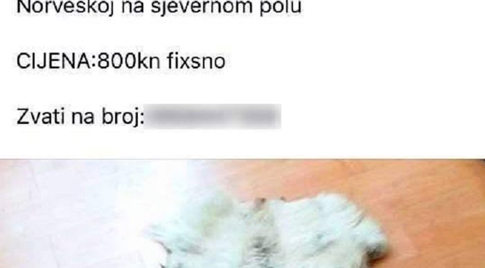 Lik je stavio oglas za prodaju predmeta kupljenog u Norveškoj i nasmijao sve na Faceu