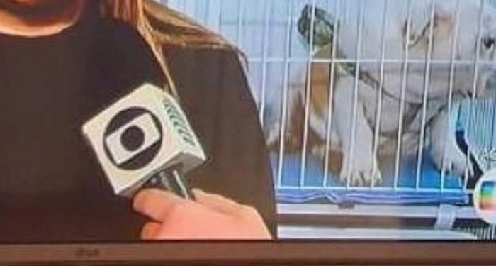 Žena je davala intervju, svi su gledali u njenu zaštitnu masku