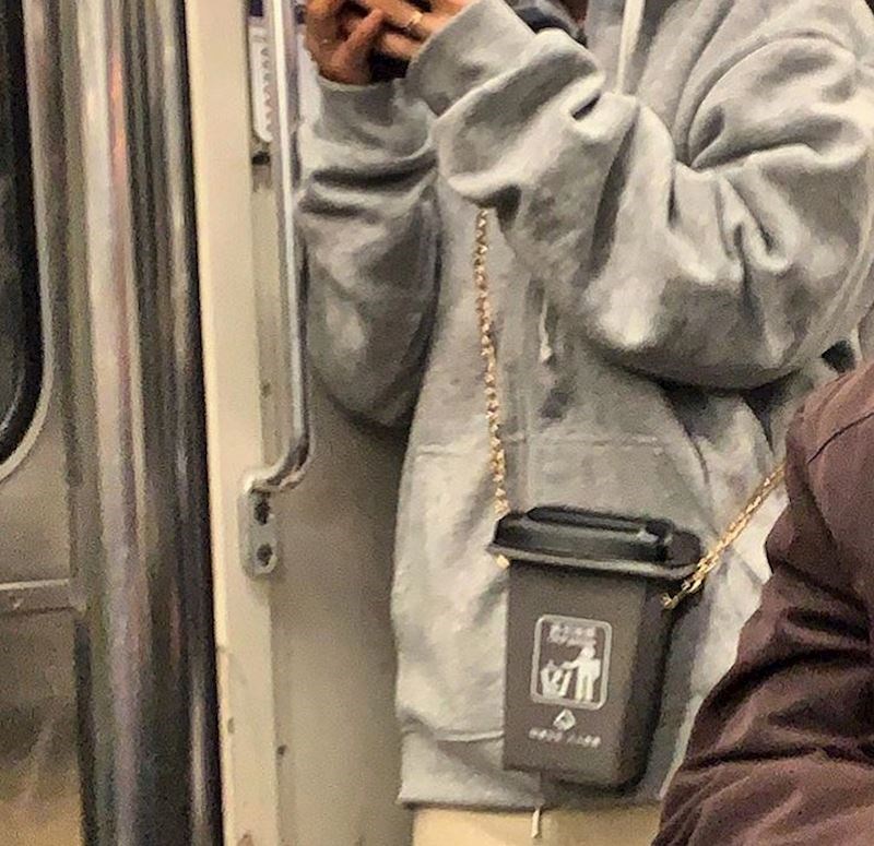 Kanta za otpad kao torbica, zadnji krik mode