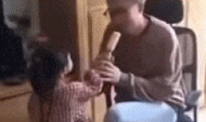 Djevojčica nije očekivala da će joj tata pojesti pola sladoleda, njena reakcija je urnebesna