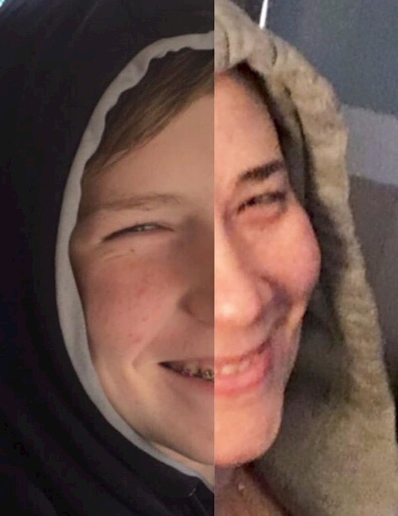 "Lijevo je moj sin, a desno ja"