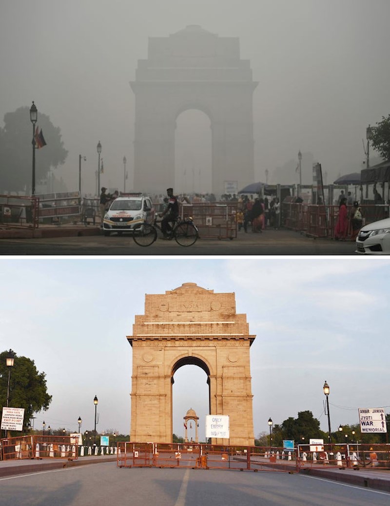 India Gate Spomenik u New Delhiju, Indija