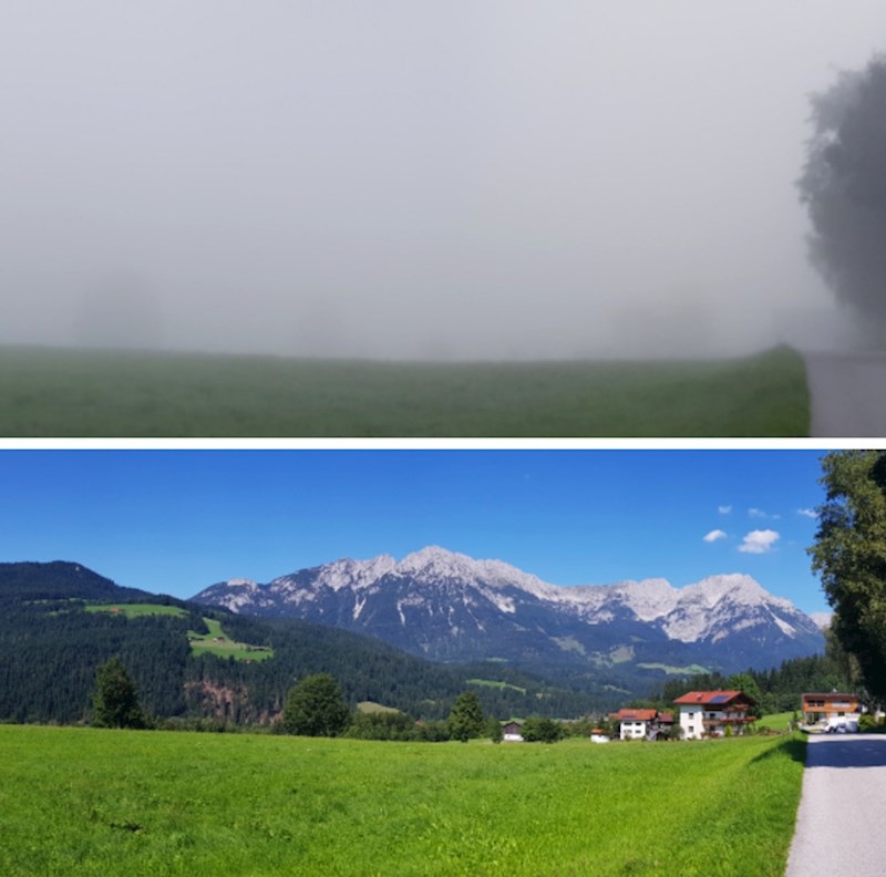 Gornja fotografija uslikana je samo 2 sata ranije