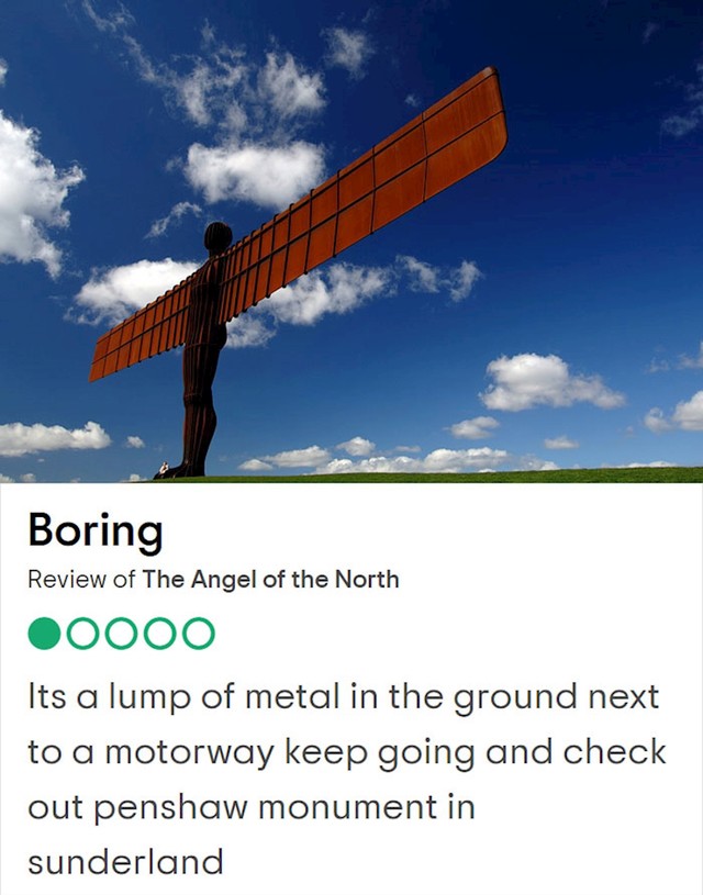 Skulptura Angel of the North (Anđeo sjevera), Gateshead