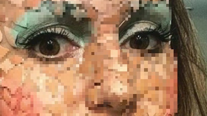 Make up je otišao predaleko? Pogledajte što si je ova cura zalijepila na lice