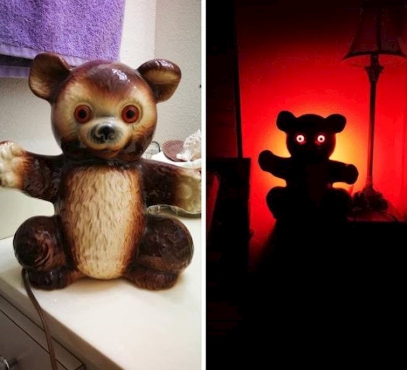 Kada padne noć, slatko medo se pretvori u lika iz noćne more