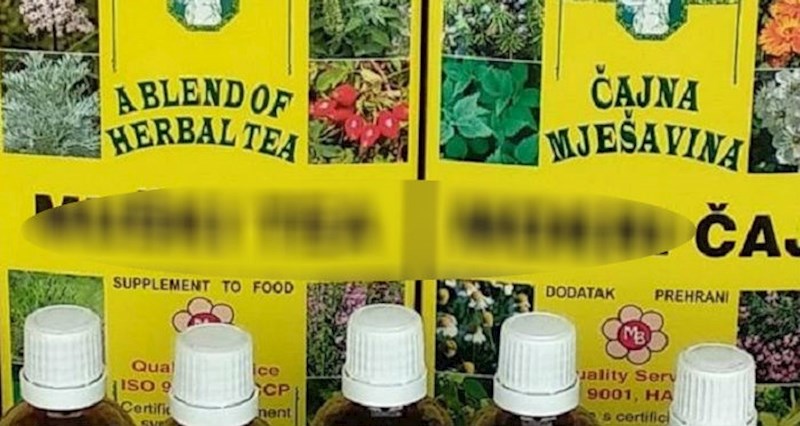 Netko je slikao štand u zagrebačkom trgovačkom centru, nikome nije jasno kakav se to čaj tu prodaje