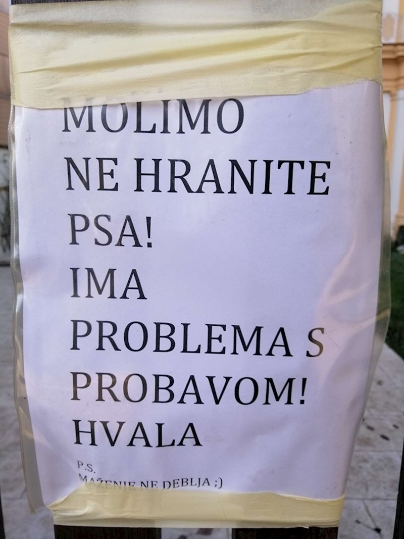 Maženje ne deblja :D