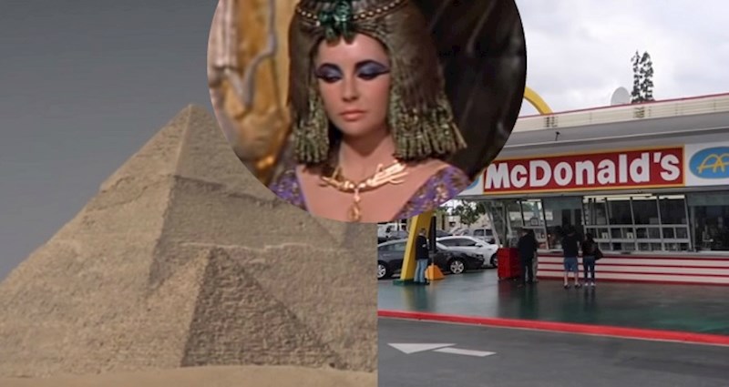 Kleopatra je živjela bliže prvom McDonald'su nego gradnji piramida
