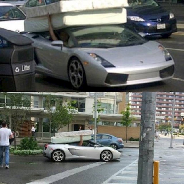 Ovaj auto je jako cool, dok ne trebaš nešto prevesti...