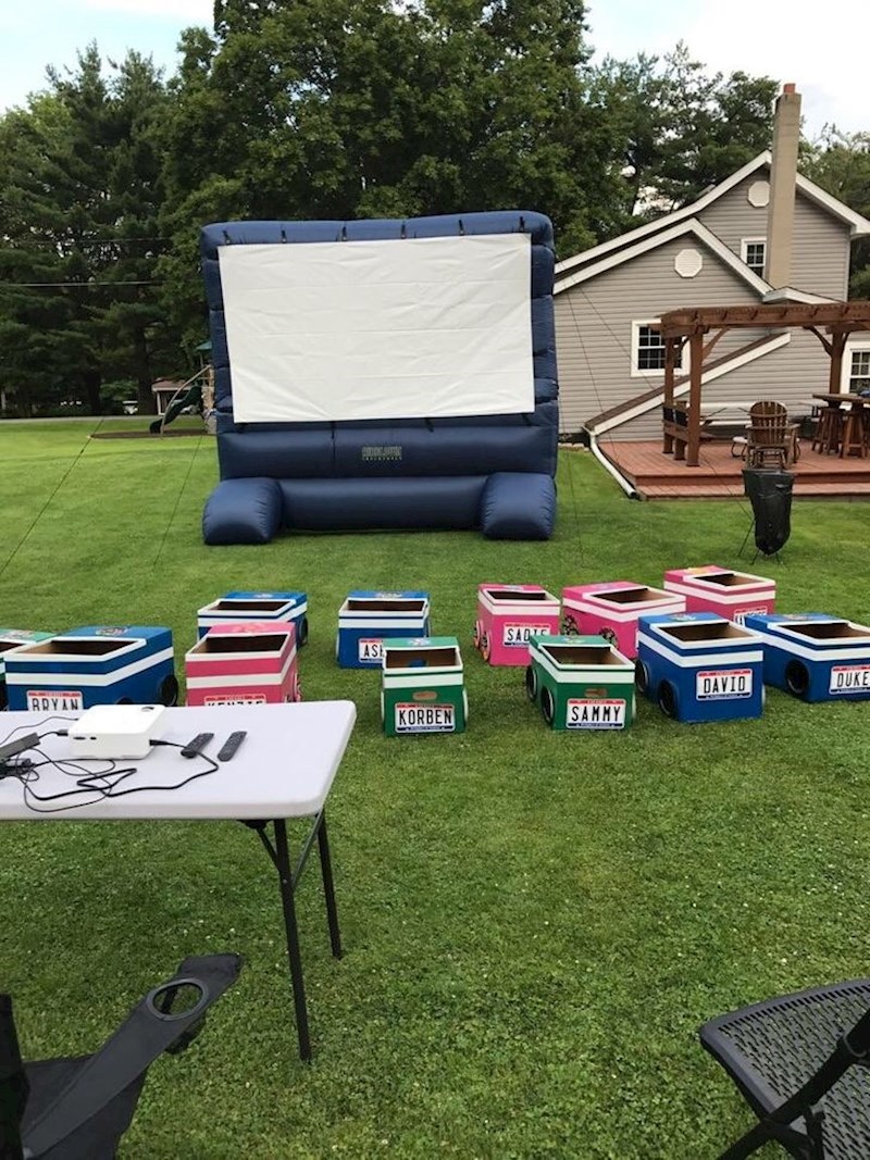 "Moja tetka je napravila kino na otvorenom za svu djecu u obitelji"