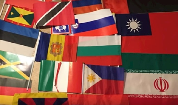VIDEO Lik je od svih država na svijetu tražio da mu pošalju zastavu