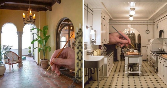 Umjetnik izrađuje nevjerojatno detaljne minijaturne sobe