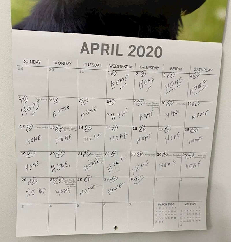 Svaki dan je doma...