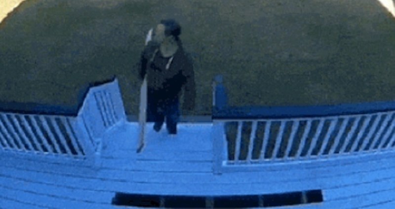 Tip je stavio dasku koja nedostaje ispred kuće, a onda napravio najgluplju stvar ikad