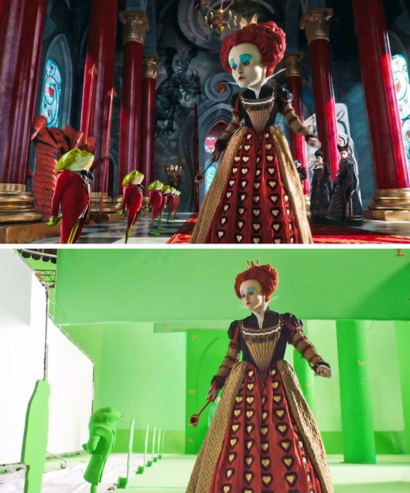 Dvorac iz filma Alice in Wonderland