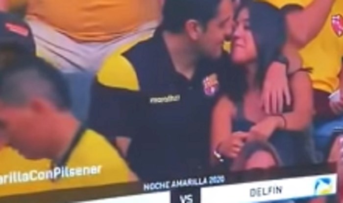 Odveo ljubavnicu na utakmicu, ali je zaboravio na jednu važnu stvar