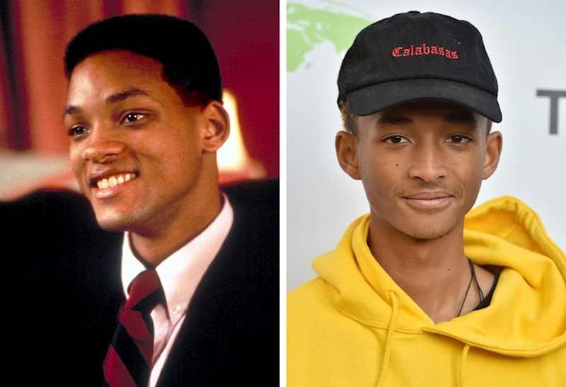 Will Smith i njegov sin Jaden Smith u dvadesetima