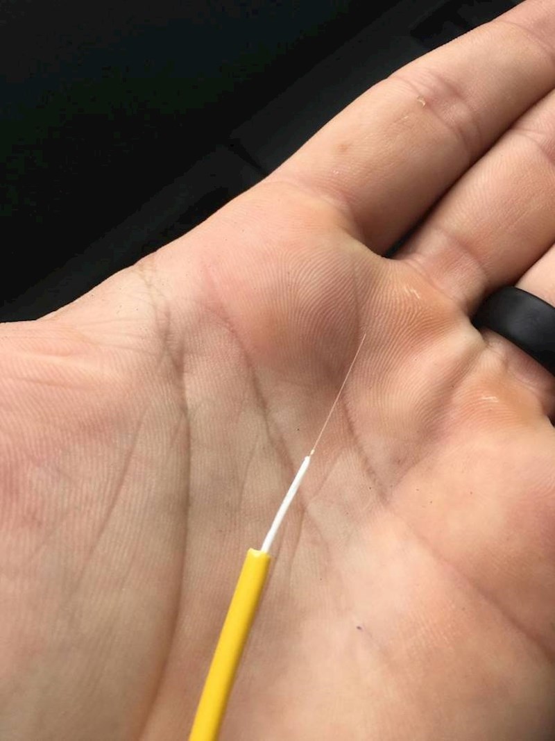 Veličina optičkog kabela koji nam isporučuje superbrzi internet