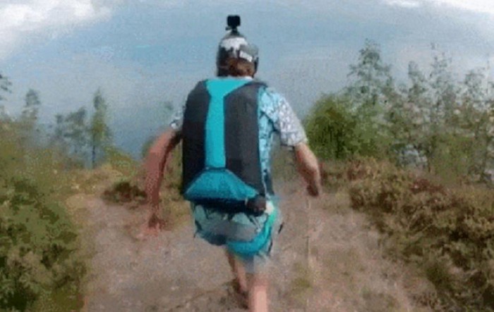 Skok s padobranom od kojeg će vam se opasno zavrtjeti u glavi