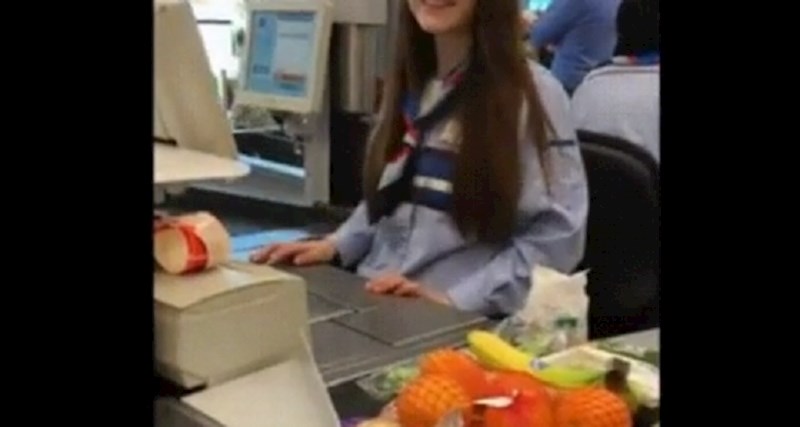 Blagajnica se počela smijati kada je vidjela s čime ju je kupac nasamario