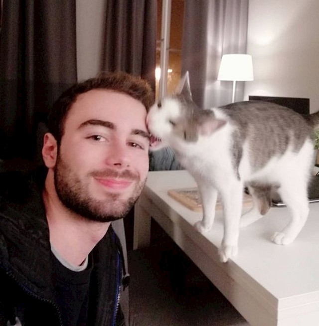 "Zli duh koji je opsjeo moju mačku očito ne voli selfije"