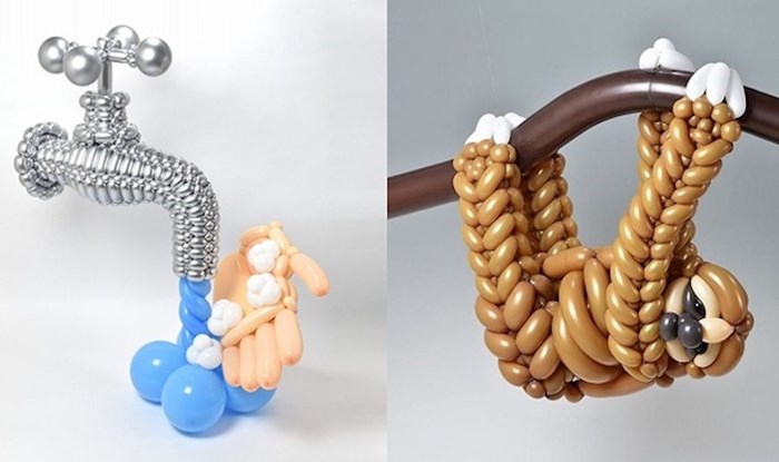 Umjetnik iz Japana stvara ove nevjerojatno precizne skulpture od balona