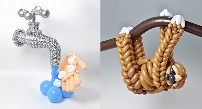 Umjetnik iz Japana stvara ove nevjerojatno precizne skulpture od balona