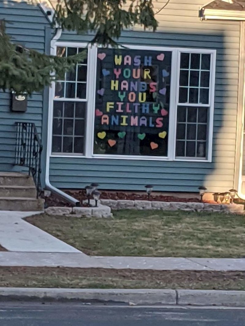 I Kevin poručuje svima da peru ruke! :D