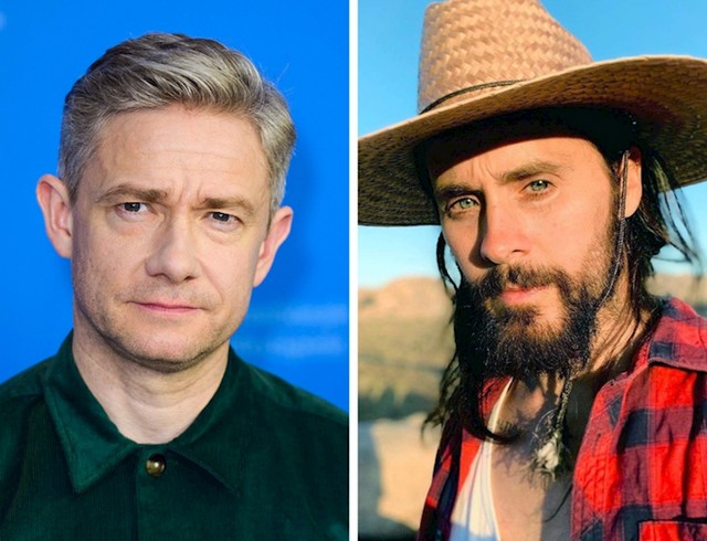 Martin Freeman i Jared Leto — 48 godina