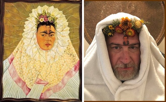 Self Portrait as a Tehuana, Frida Kahlo