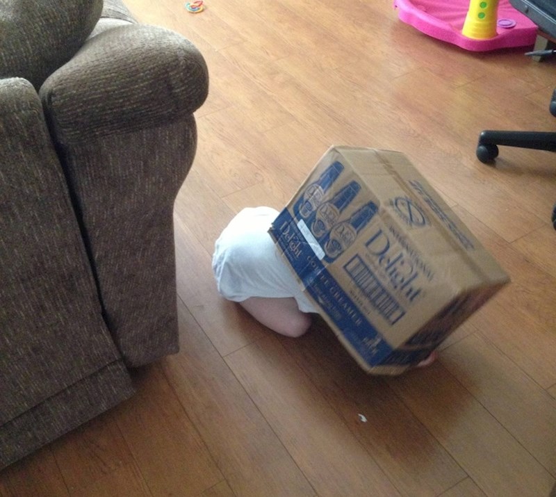 "Rekla sam joj da nešto ne smije, ona je stavila kartonsku kutiju na sebe i tamo krenula raditi baš to..."