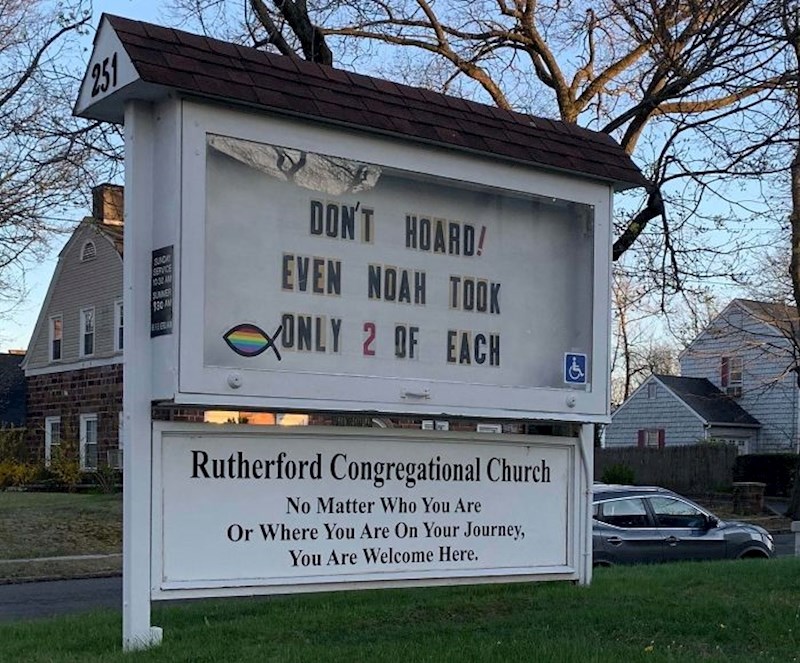 Ne stvarajte zalihe! Čak je i Noa uzimao po dva primjerka!