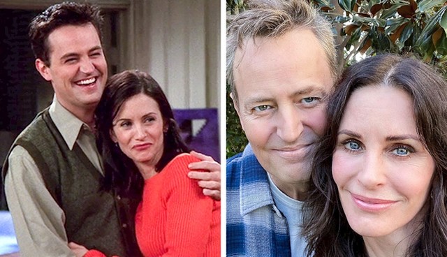 Matthew Perry i Courtney Cox
