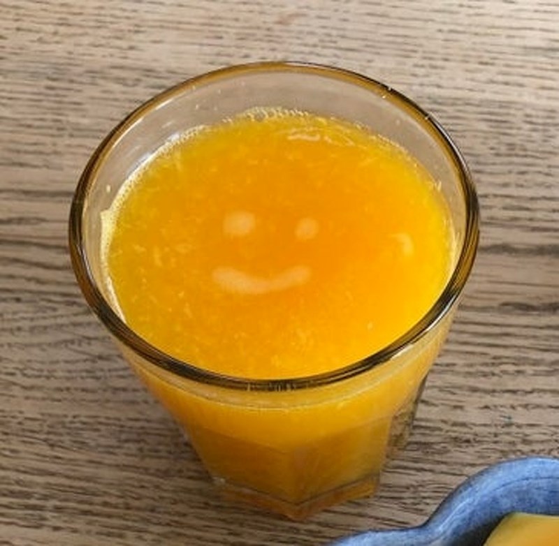 "Jutros mi se osmjehnuo moj sok od naranče"