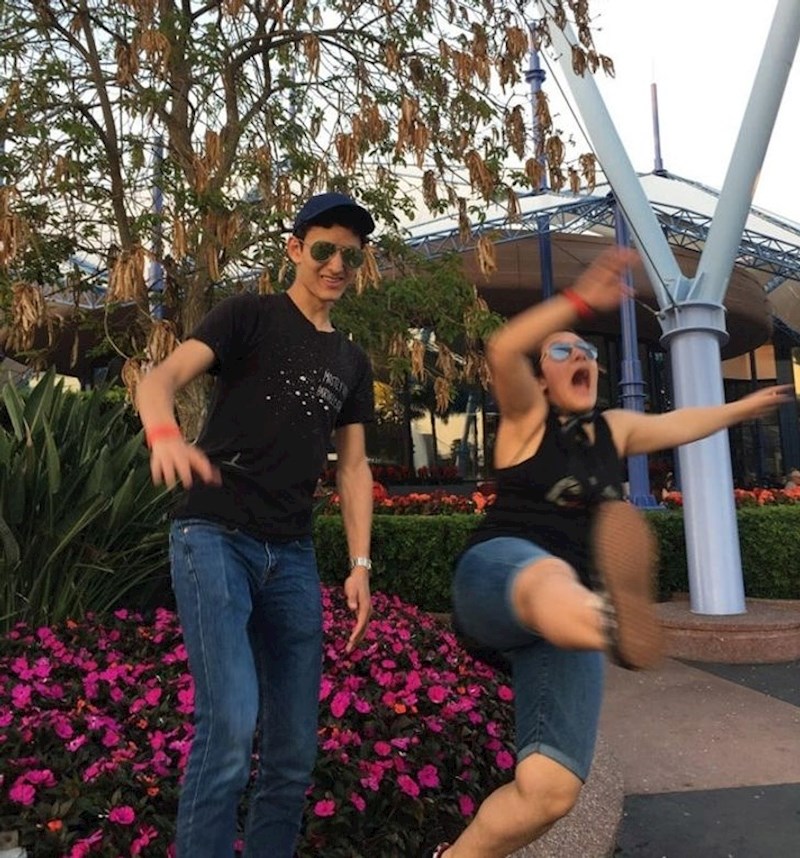 "Pozirali smo na jako neravnom terenu..."