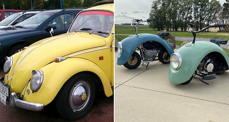 Lik je rastavio Bubu i od dijelova napravio ova neodoljiva vozila