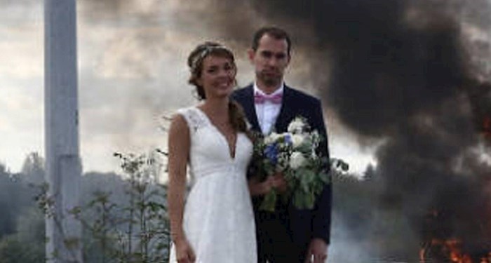 Je li ovo vjenčanje teška katastrofa ili je ovo najcool slika s vjenčanja ikad?